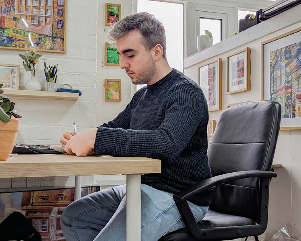 Meet Talented Colour Blind Illustrator Zac Rossiter From Leeds 